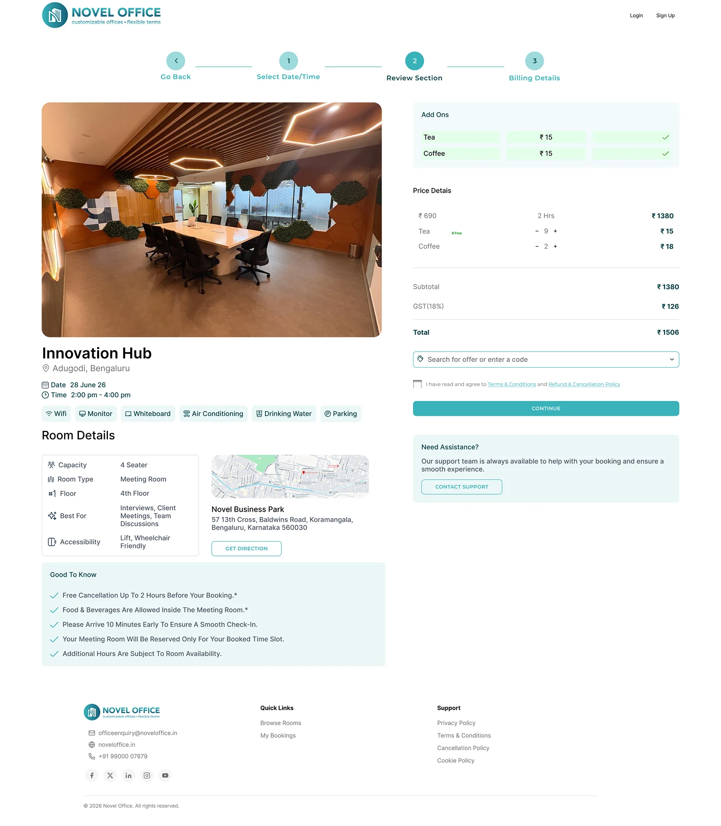 Meeting Room UI 06